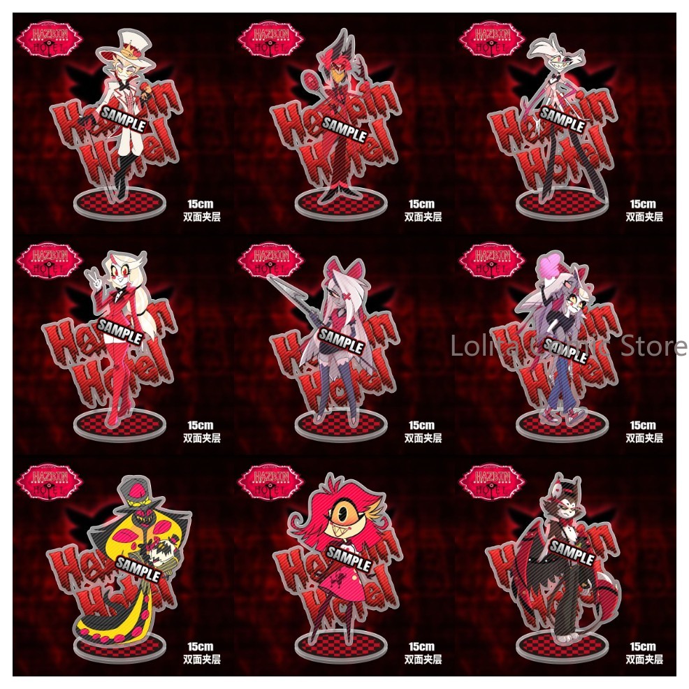 Cosplay Prop Display - Anime Hazbin Hotel Husk Pentious: Novo