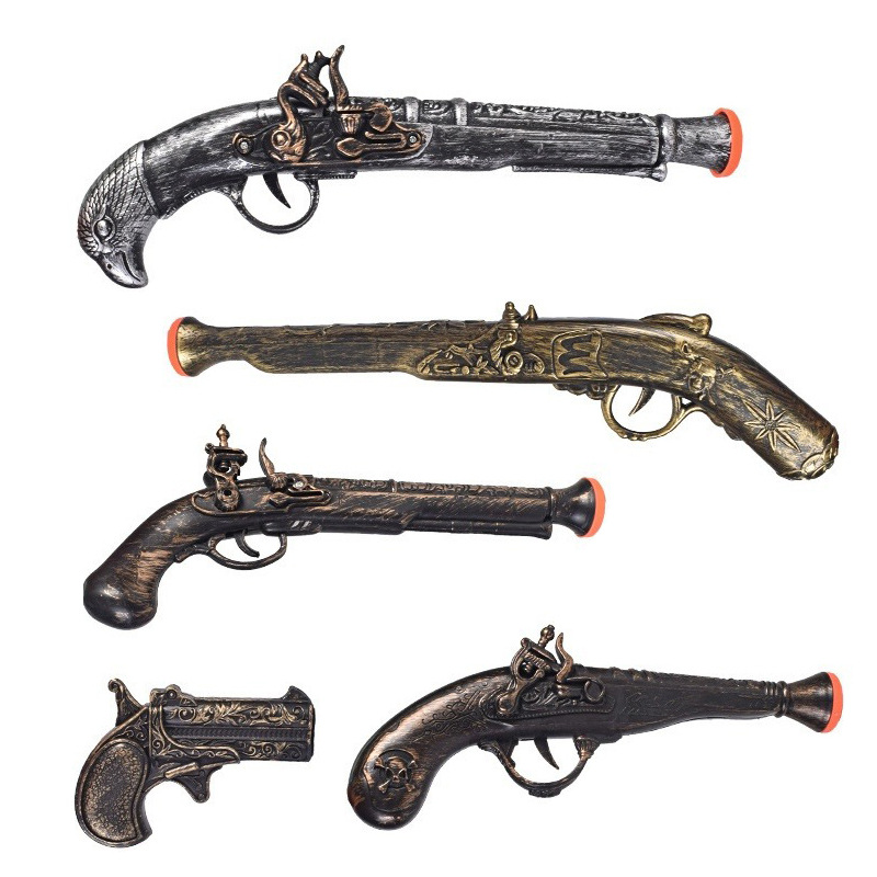 Cosplay Prop Pistol - Arma de brinquedo pirata para festa