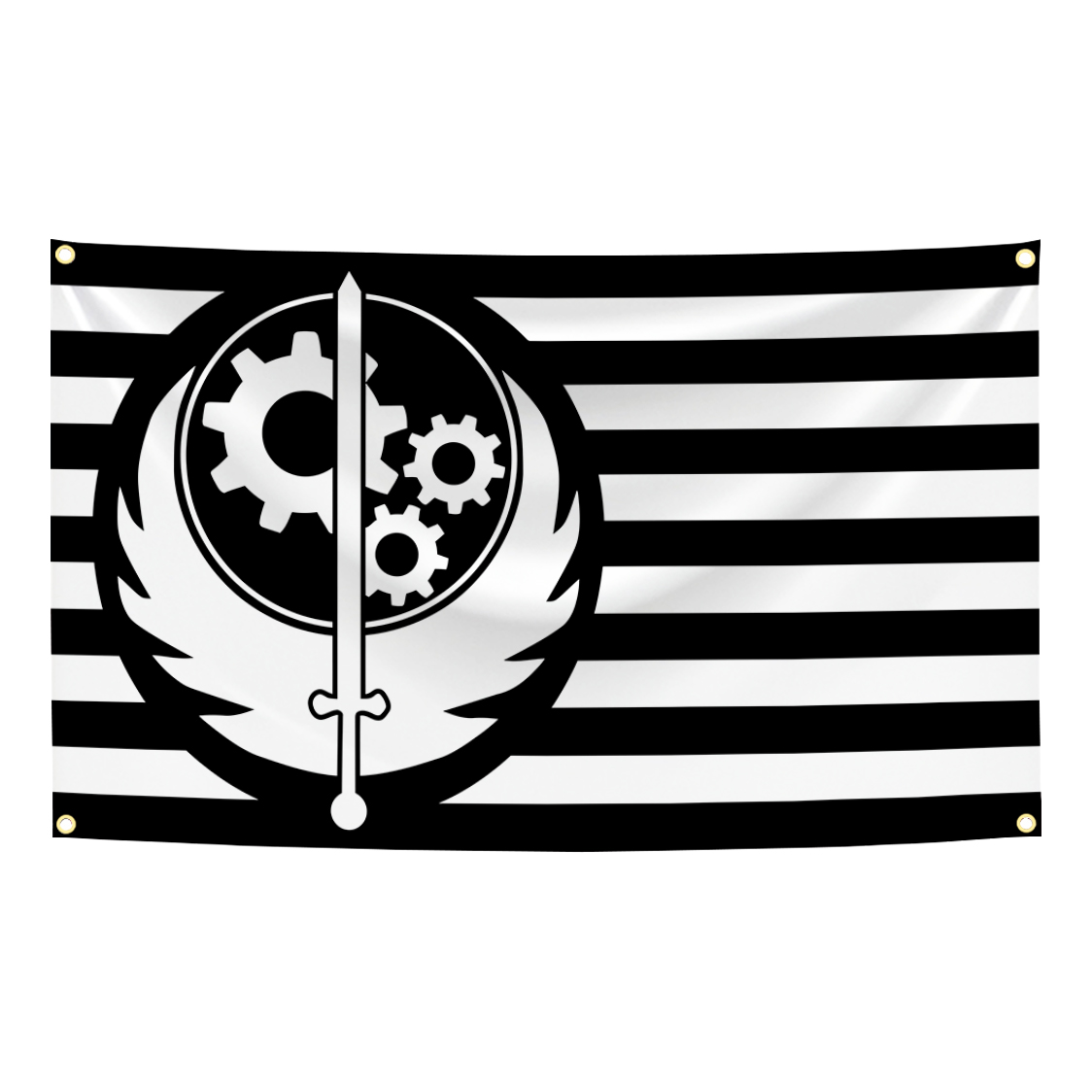Fallout Cosplay Prop - Bandeira de Tapeçaria da Irmandade do