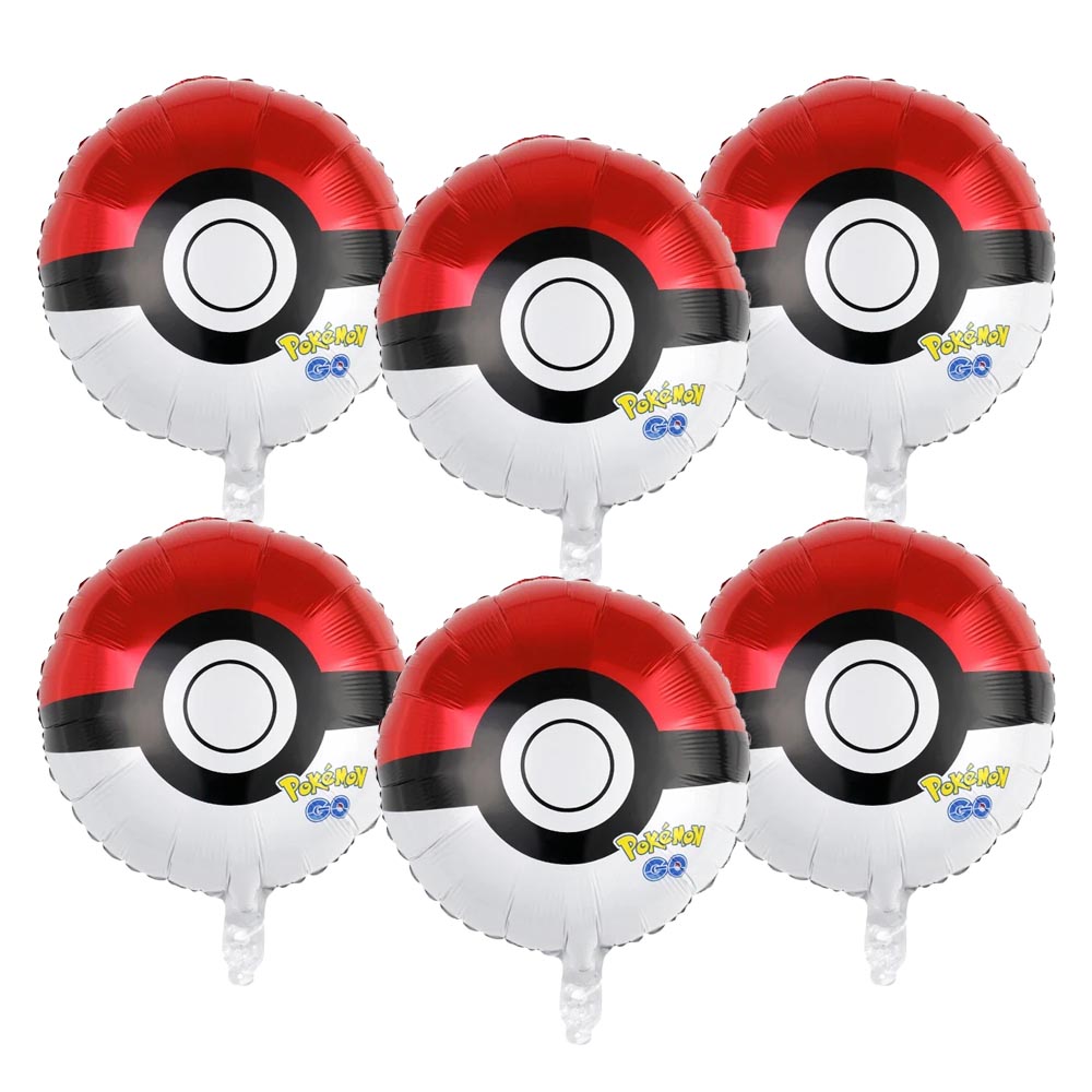 Pokeball Cosplay Prop - Conjunto de Balões de Festa de