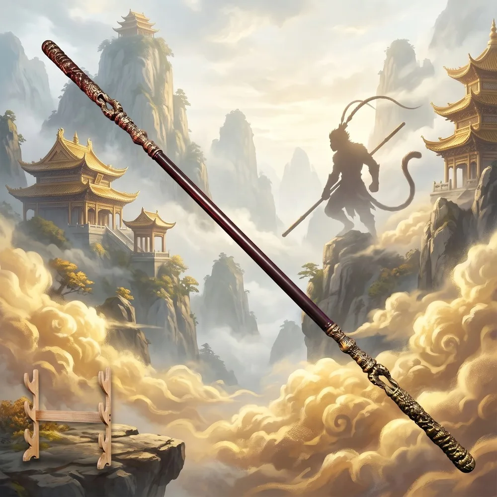 Cosplay Prop Display - Espada Katana de Plástico Monkey King