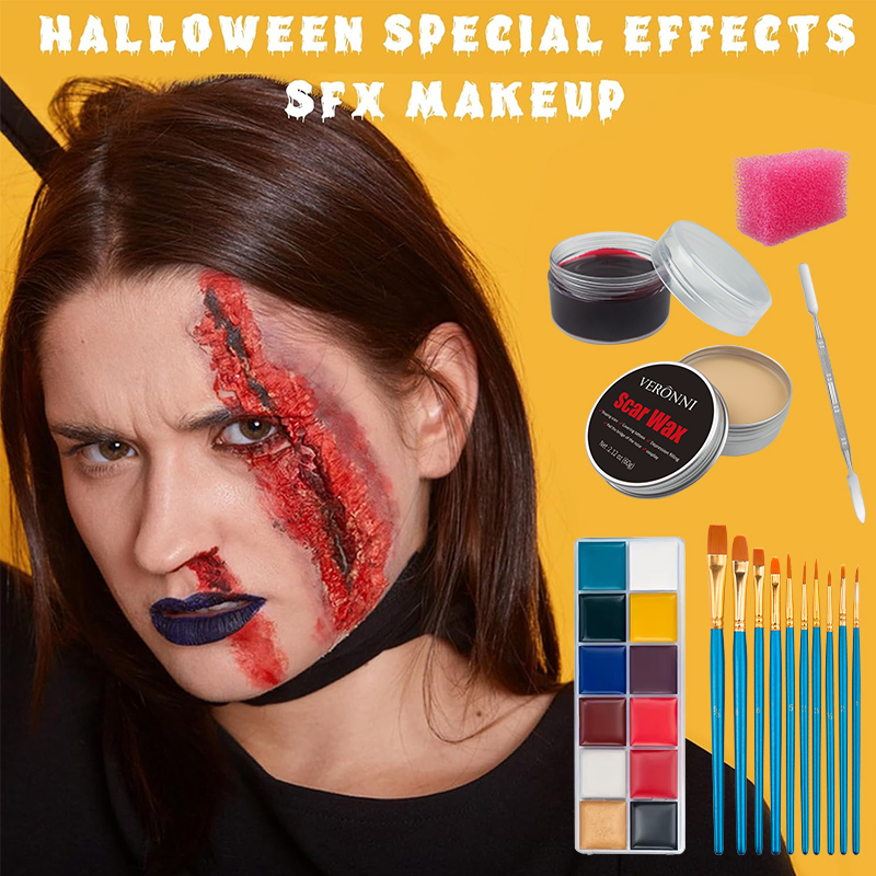 Body Paint Sfx - Kit de maquiagem SFX, pintura a