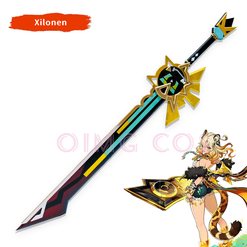 Cosplay Prop Knife - Acessórios de Cosplay Genshin Impact Xilonen,