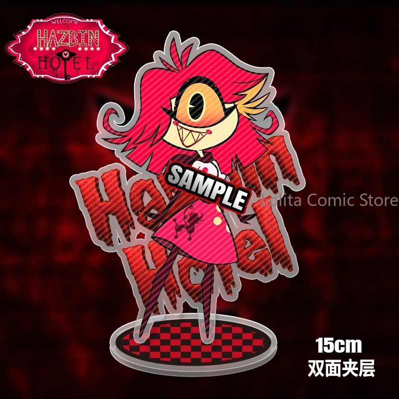 Anime Hazbin Hotel Husk Pentio - Cosplay Prop Display avaliação e preço