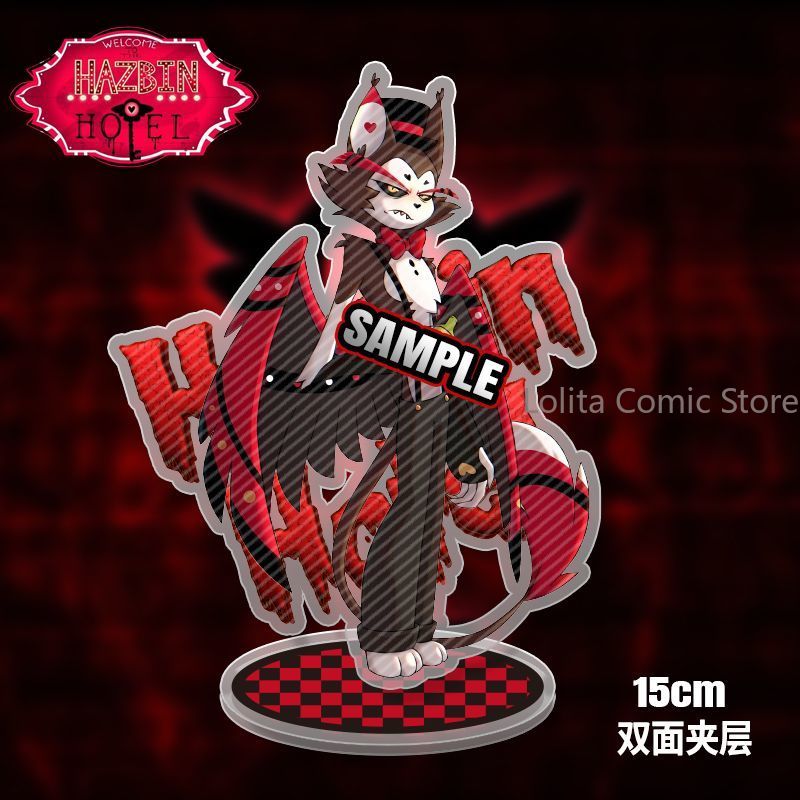 Anime Hazbin Hotel Husk Pentio - Cosplay Prop Display avaliação e preço