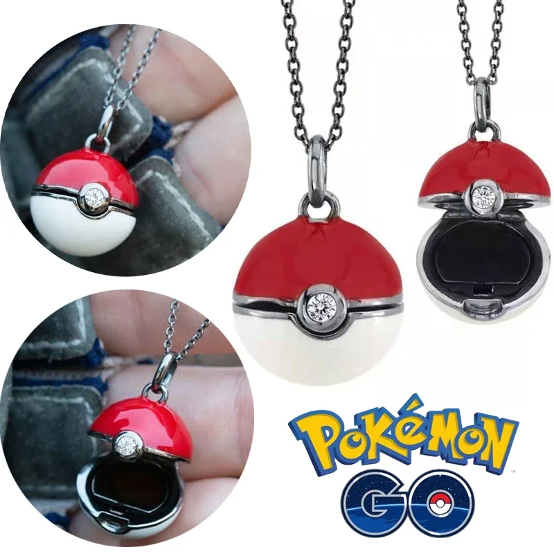Poke bola colar pokemon figura - Pokeball Cosplay Prop avaliação e preço