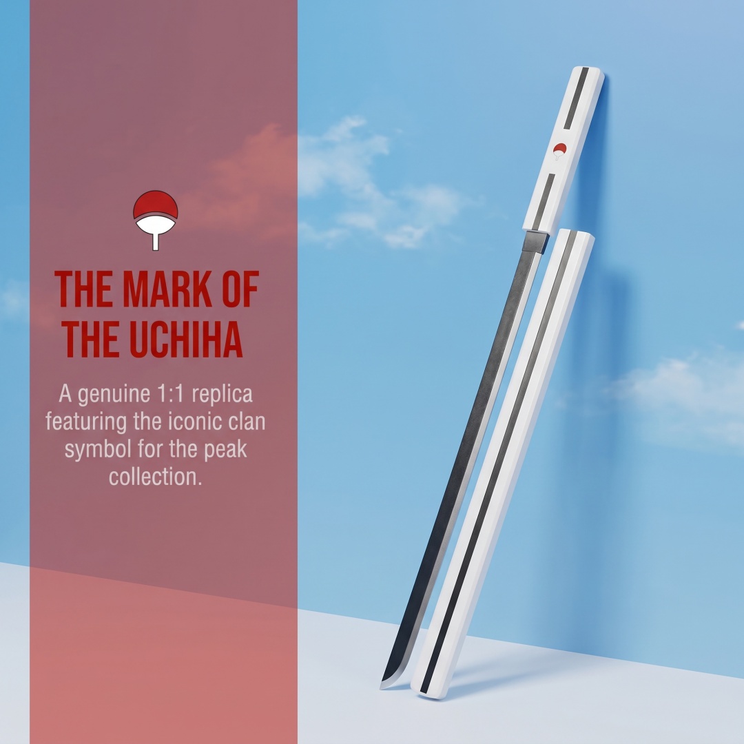 Espada Katana Naruto Uchiha Sa - Cosplay Prop Dagger avaliação e preço