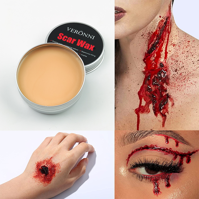 Kit de cera de cicatriz, molda - Body Paint Sfx avaliação e preço