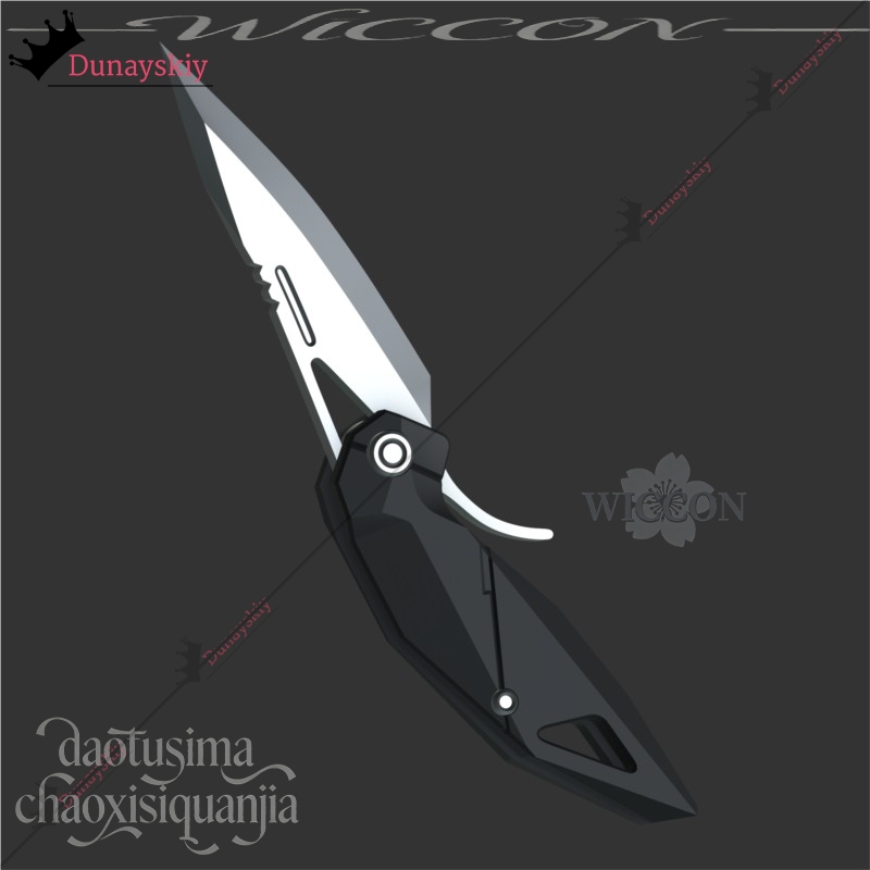 YiNuo*/Anime Game Zenless Zone - Cosplay Prop Knife avaliação e preço