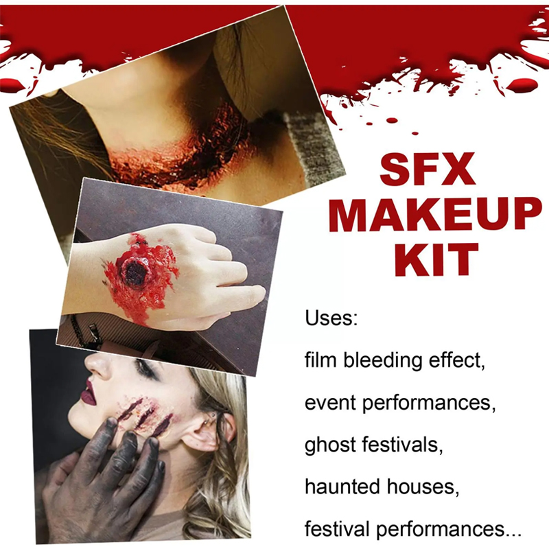 Scars Body Paint Wax Kit com E - Body Paint Sfx avaliação e preço