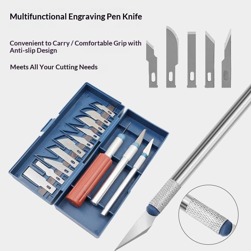 Conjunto de 13 Facas de Gravaç - Craft Knife Set avaliação e preço