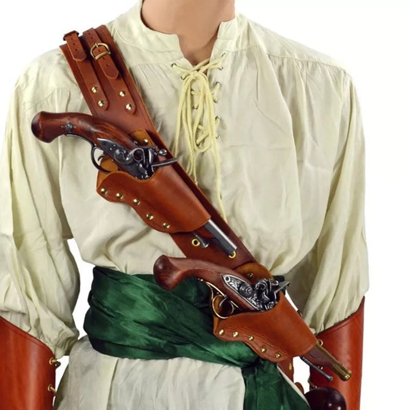 Renascentista pirata flintlock - Cosplay Prop Pistol avaliação e preço