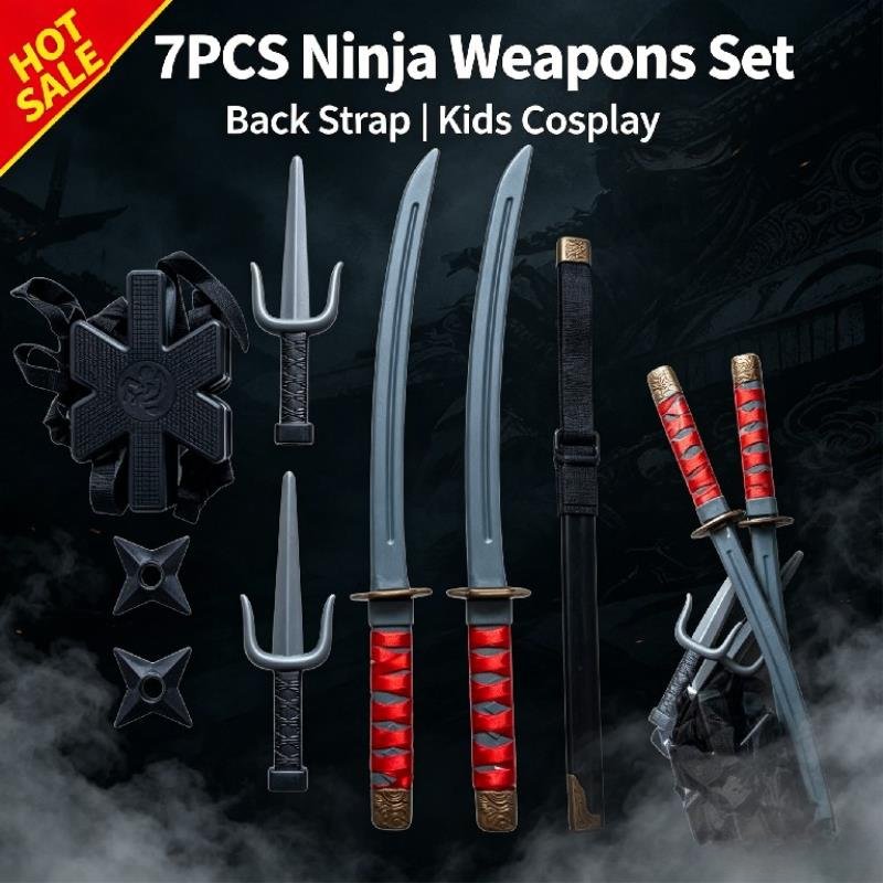 Halloween 1:1 Conjunto Ninja B - Cosplay Prop Knife avaliação e preço