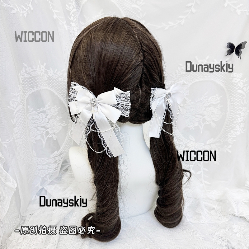 Jirai kei arco produção lolita - Cosplay Prop Bow avaliação e preço