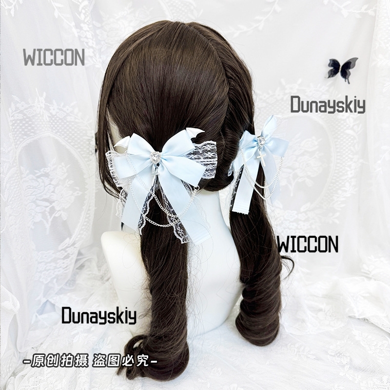 Jirai kei arco produção lolita - Cosplay Prop Bow avaliação e preço