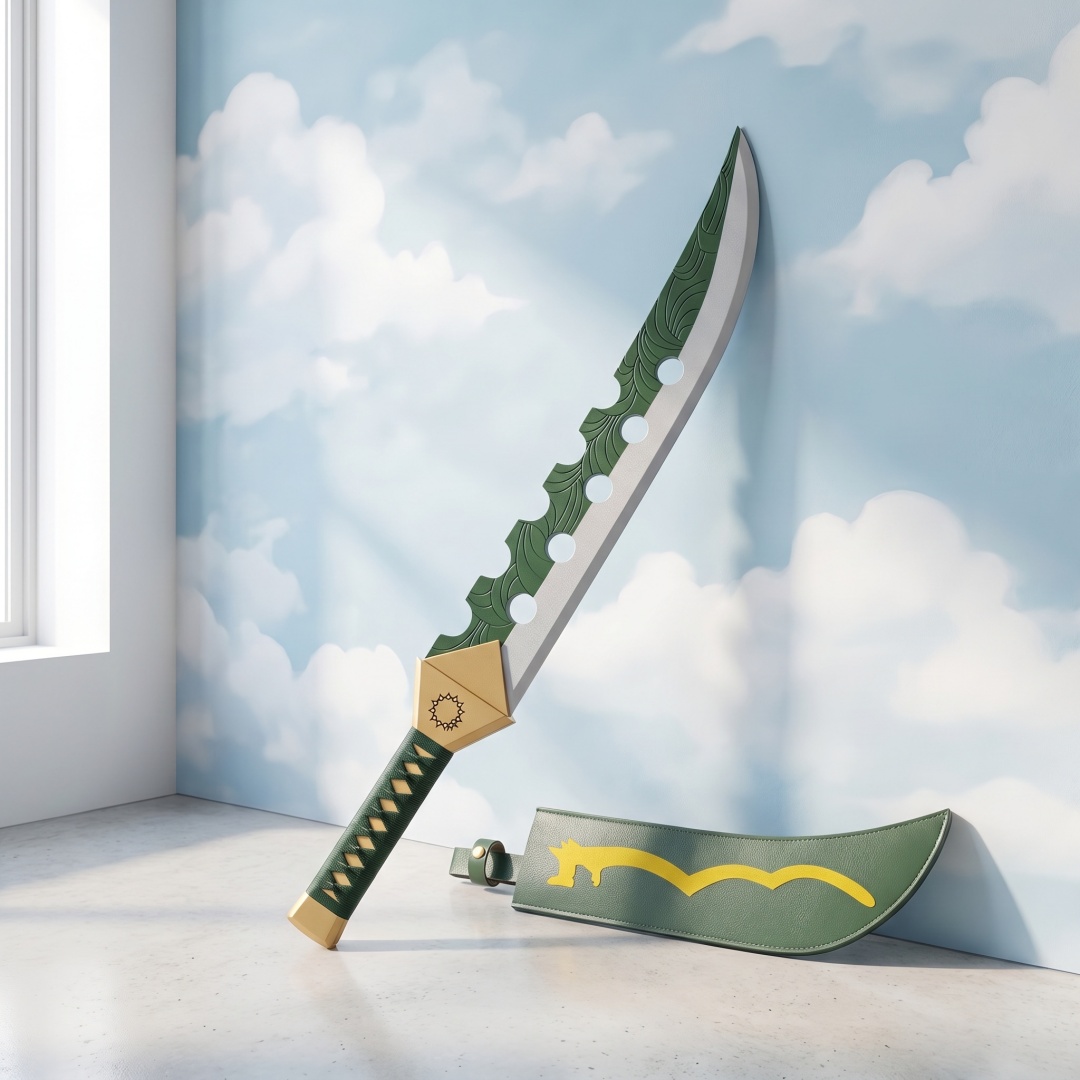 Espada Katana Meliodas de 28 p - Cosplay Prop Dagger avaliação e preço