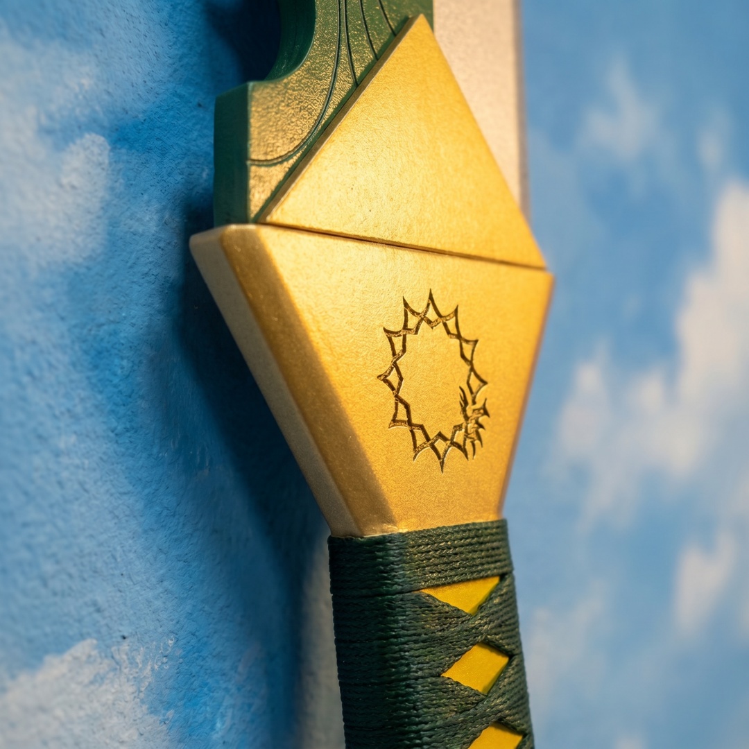 Espada Katana Meliodas de 28 p - Cosplay Prop Dagger avaliação e preço