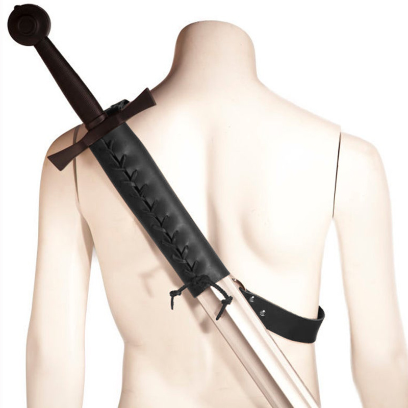 Medieval couro do plutônio esp - Cosplay Prop Dagger avaliação e preço