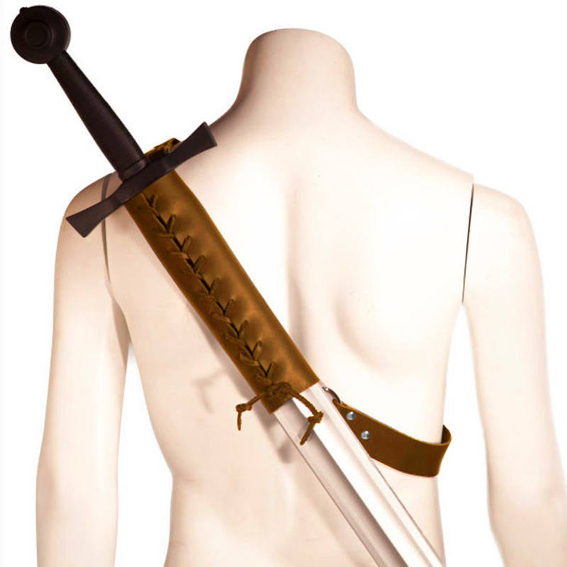 Medieval couro do plutônio esp - Cosplay Prop Dagger avaliação e preço