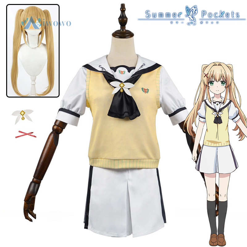 Anime verão bolsos tsumugi wen - Cosplay Prop Bow avaliação e preço