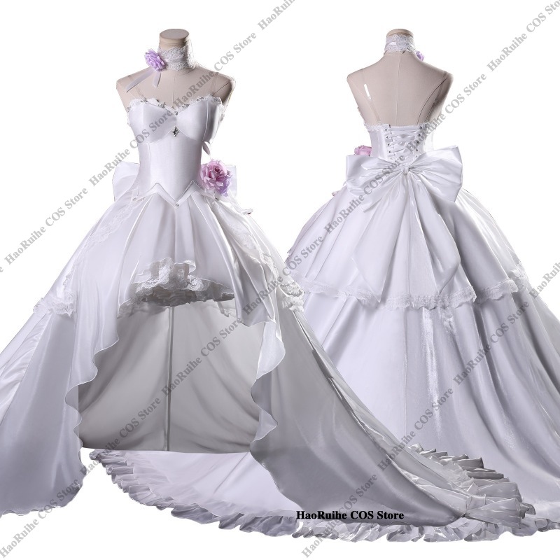Peruca de Cosplay Tokisaki Kur - Cosplay Prop Bow avaliação e preço