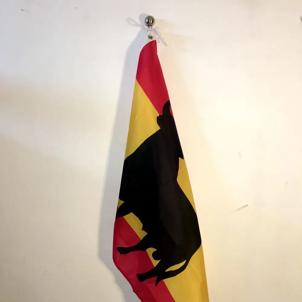 Bandeira de touro da Espanha p - Fallout Cosplay Prop avaliação e preço