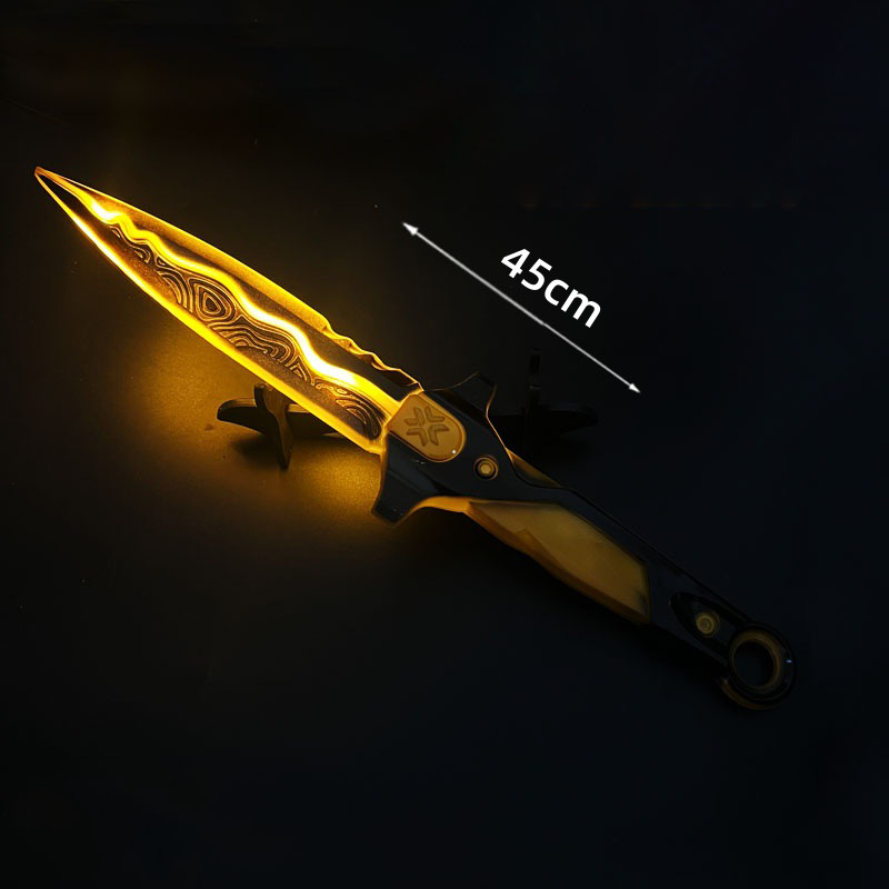 Brinquedo de Acrílico Valorant - Cosplay Prop Dagger avaliação e preço