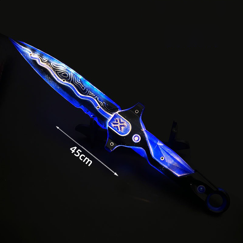 Brinquedo de Acrílico Valorant - Cosplay Prop Dagger avaliação e preço