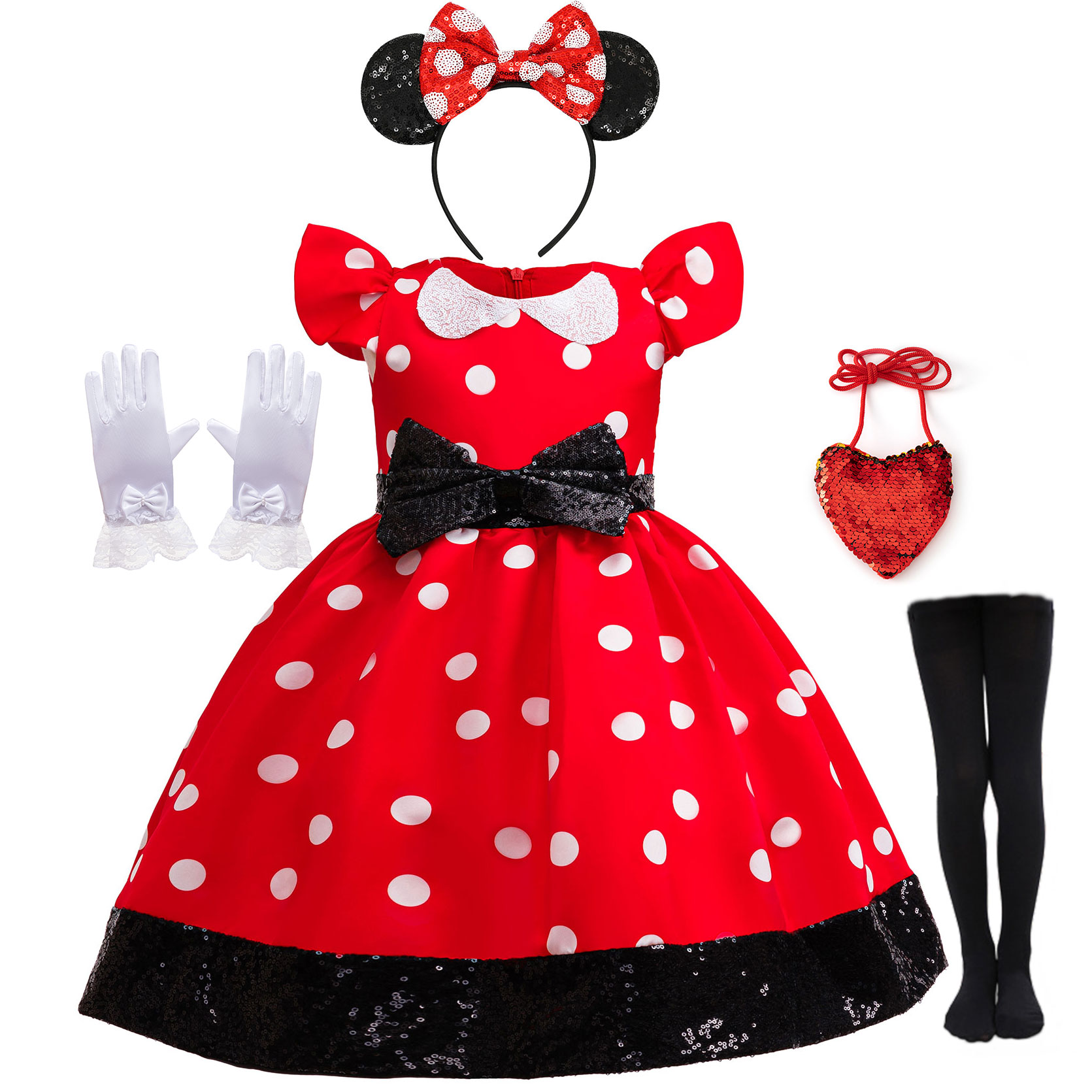 Vestido de Princesa para Menin - Cosplay Prop Bow avaliação e preço