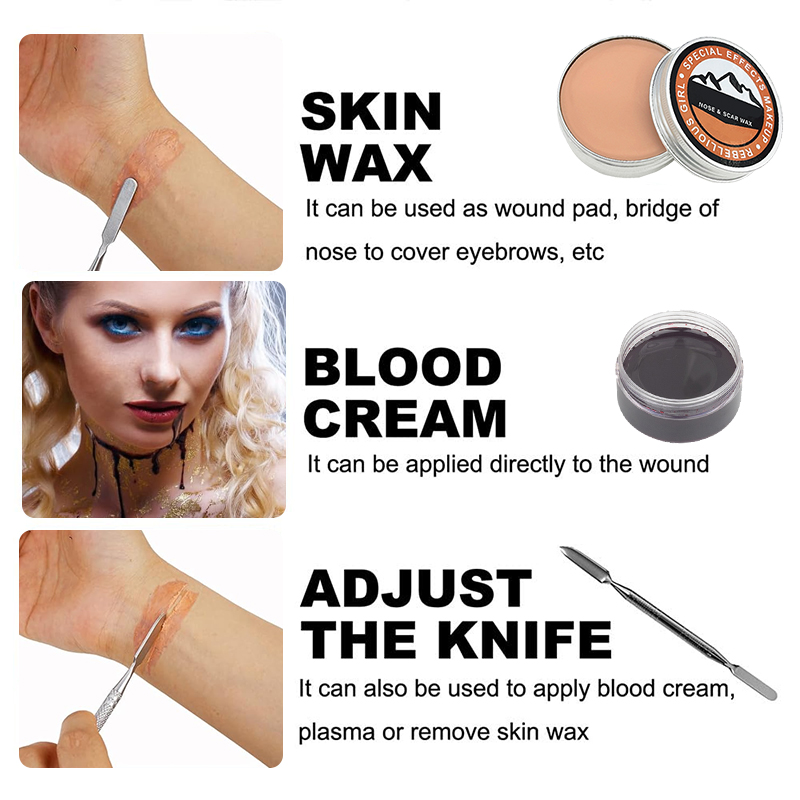 Sfx kit de maquiagem cicatrize - Body Paint Sfx avaliação e preço