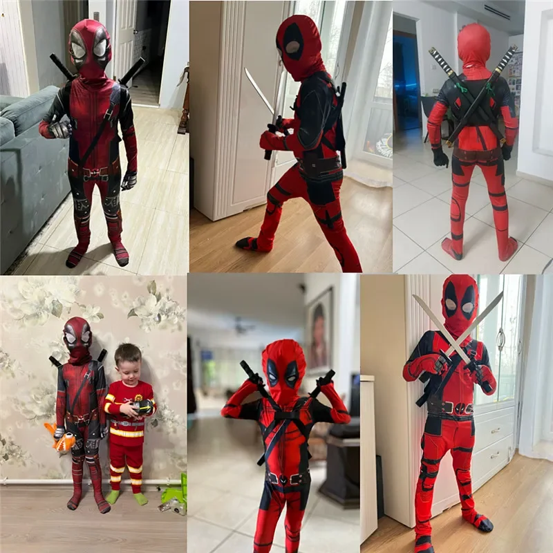 Fantasia de Deadpool para Cria - Cosplay Prop Dagger avaliação e preço