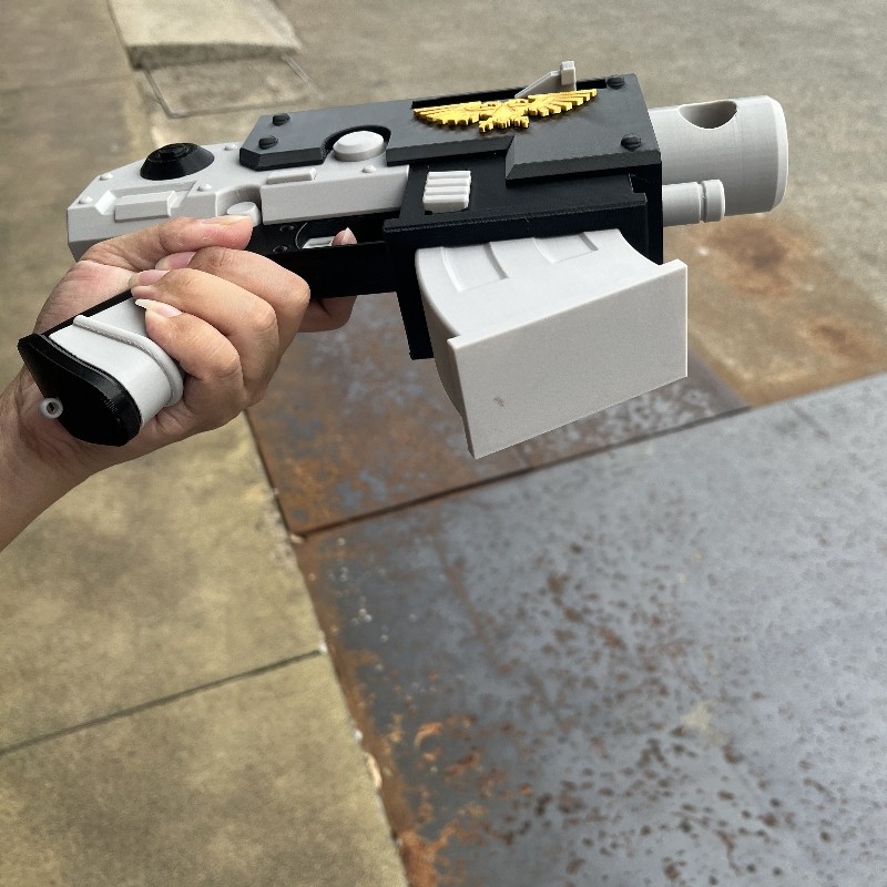 Pistola Bolt de 31cm para Impr - Cosplay Prop Pistol avaliação e preço