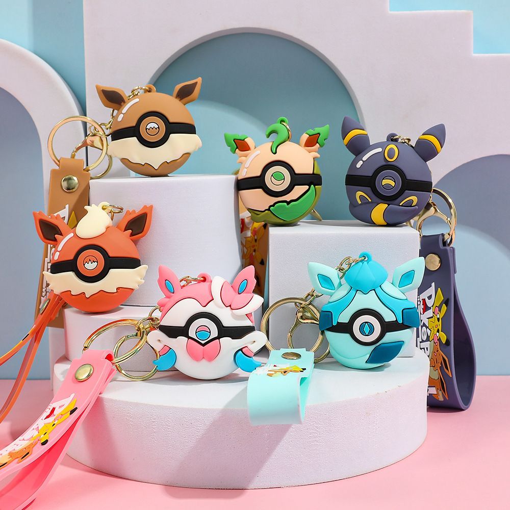 Chaveiro Pokémon Eevee com fig - Pokeball Cosplay Prop avaliação e preço