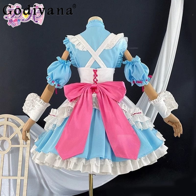 Doce uniforme saia conjunto pa - Cosplay Prop Bow avaliação e preço