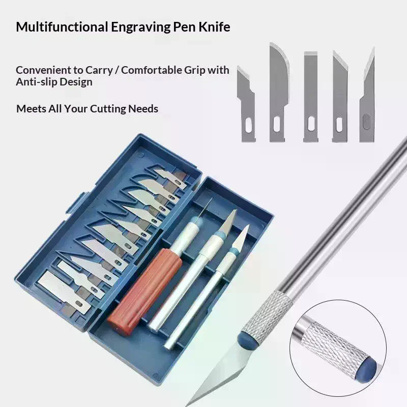 Conjunto de 13 Facas de Gravaç - Craft Knife Set avaliação e preço