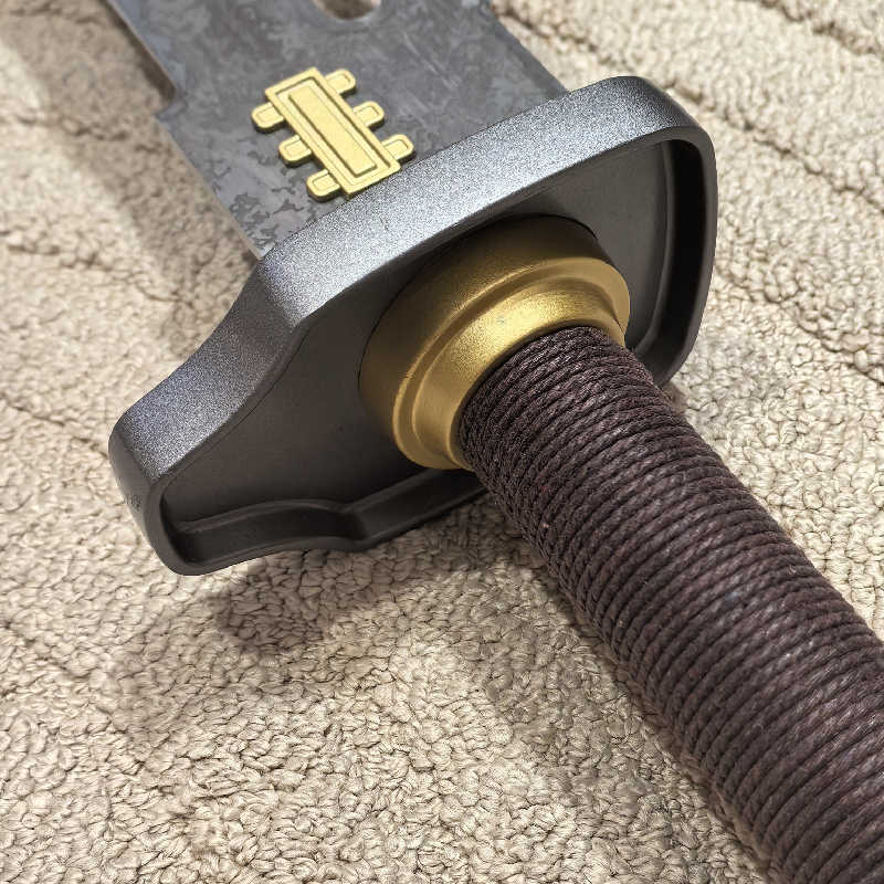 45cm metal fushiguro toji espa - Cosplay Prop Dagger avaliação e preço