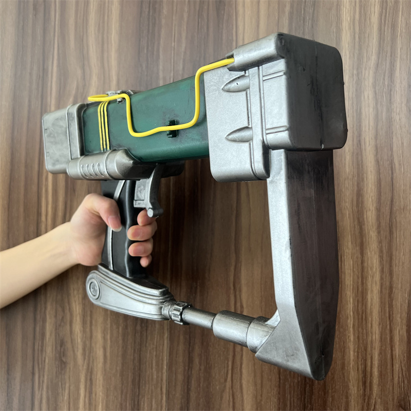 Cosplay armas douradas rifle l - Fallout Cosplay Prop avaliação e preço