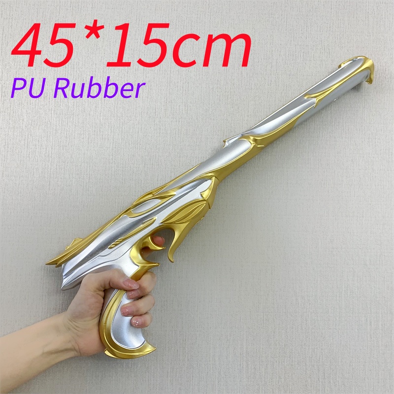Cosplay armas douradas rifle l - Fallout Cosplay Prop avaliação e preço