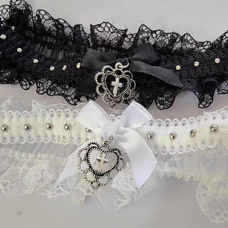 Colar Gótico Preto de Renda co - Magnetic Clasp Cosplay avaliação e preço